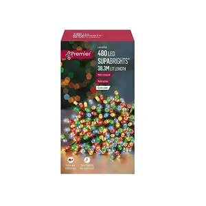 Supabrights Multi-Action 480 LED Multi-Coloured with Timer