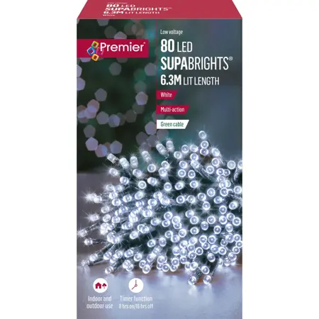 Supabrights Multi-Action 80 LED White