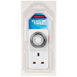 Supalec 24hr 13amp Plug-in Timer