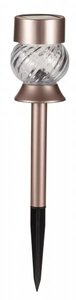 Swirl Rose Gold Stake Light - Warm White - image 2