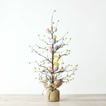 Tall Easter Egg Tree Deco 66cm