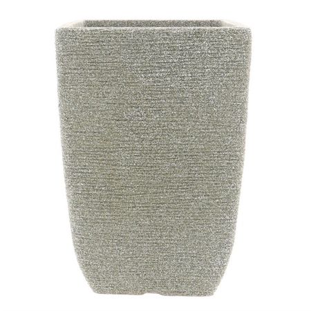 Tall Square Cotswold Planter 33Cm Marble Green