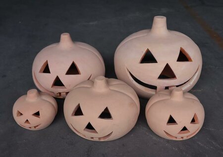 Terracotta Pot Nuclear Pumpkin Size D - image 2