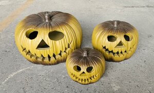 Terracotta Pot Pumpkin Painted Size C - image 2