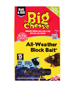 The Big Cheese All Weather Block Bait Pack Of 15