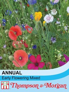 Thompson & Morgan Annual - Early Flowering Mixed Seed Pack - image 2