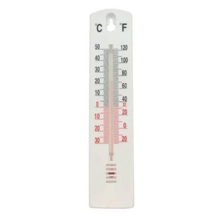 Tildenet White Wall Thermometer