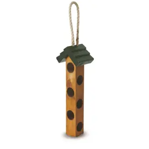 Tom Chambers Wooden Suet Log Feeder
