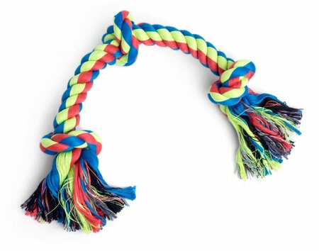 Toyz Triple Knot Rope Small Dog Toy