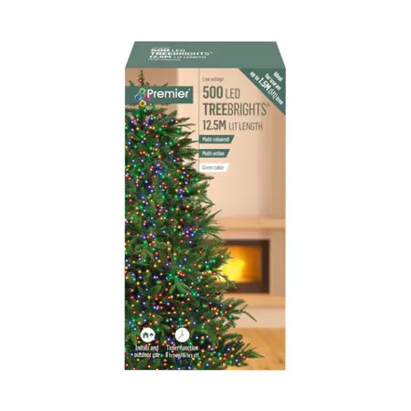 Treebrights 500 Multi-Action Multi-Coloured LED w/timer