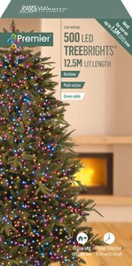 Treebrights 500 Multi-Action Rainbow LED w/timer