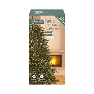 Treebrights 500 Multi-Action Warm White LED w/timer
