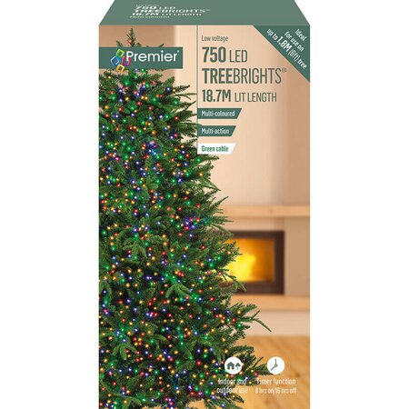 Treebrights 750 Multi-Action Multi-Coloured LED w/timer