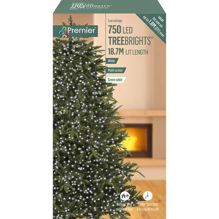 Treebrights 750 Multi-Action White LED with Timer