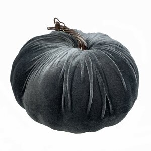 Velvet Pumpkin Grey 24cm x 15cm