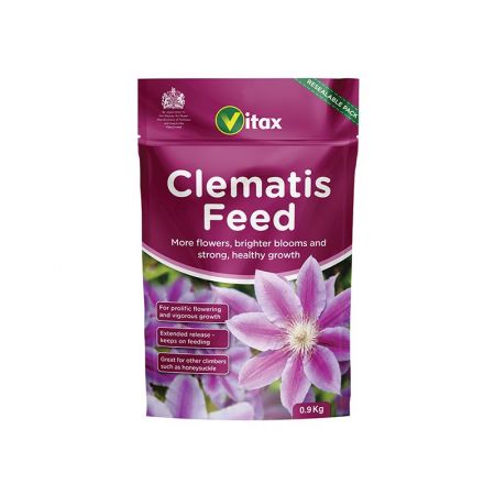 Vitax Clematis Fertiliser Pouch 0.9Kg
