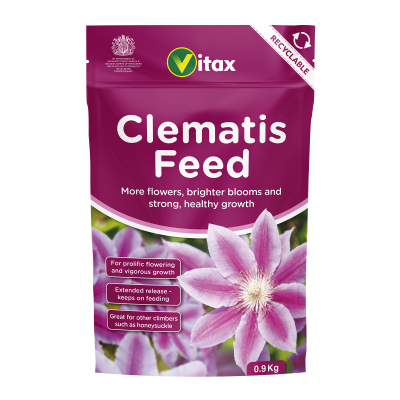 Vitax Clematis Fertiliser Pouch 0.9Kg