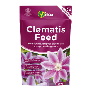 Vitax Clematis Fertiliser Pouch 0.9Kg