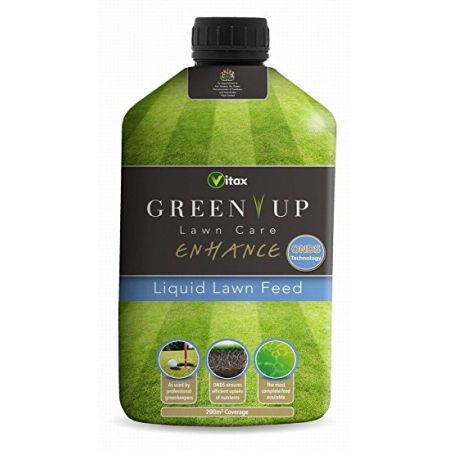 Vitax Green Up Enhance Liquid Lawn Feed 200Sqm