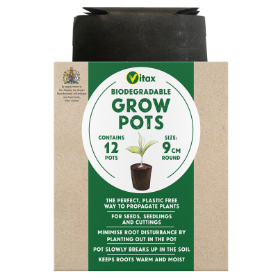 Vitax Grow Pots 9Cm X 12