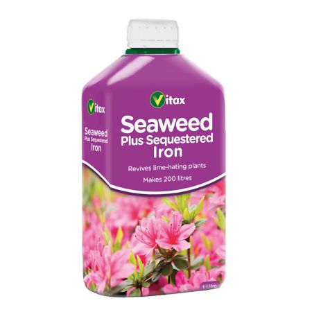 Vitax Seaweed Plus Sequestered Iron 1Ltr