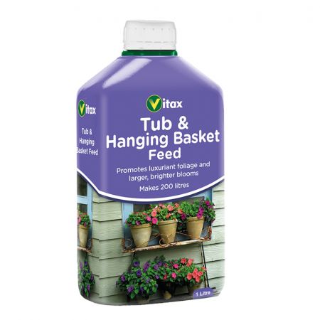 Vitax Tub & Hanging Basket Feed 1Ltr