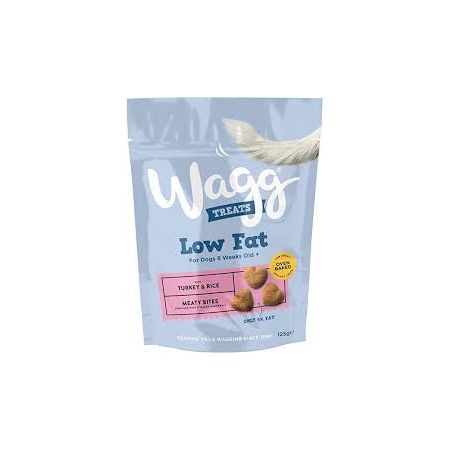 Wagg Low Fat Treats With Chicken & Rice - 125G