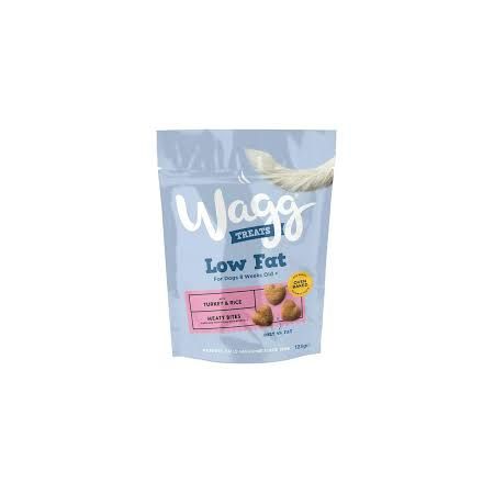 Wagg Low Fat Treats With Turkey & Rice - 125g