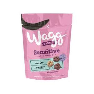 Wagg Sensitive Treats With Lamb & Rice - 125G