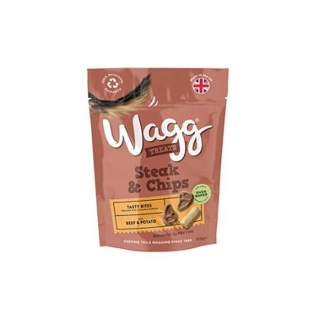 Wagg Steak & Chips 125g