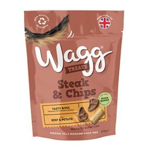 Wagg Steak & Chips 125g