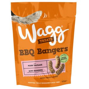 Wagg Treats - Bbq Bangers - 125G