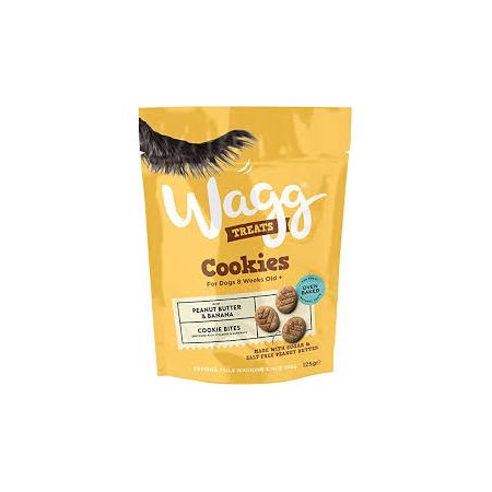 Wagg Treats Cookie Bites - 125G