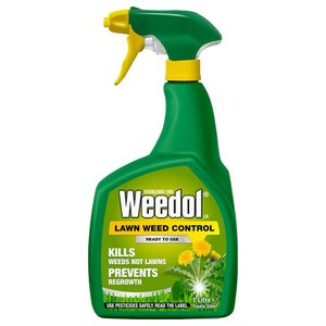 Weedol Lawn Weed Control Trigger Bottle 1L