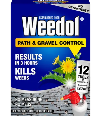 Weedol Path & Gravel Control Weedkiller Concentrate 12 Tubes