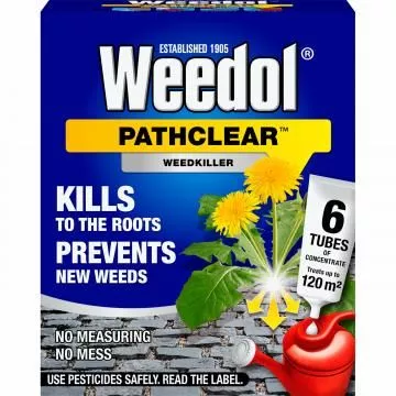 Weedol Pathclear Weedkiller 6 Tube Pack