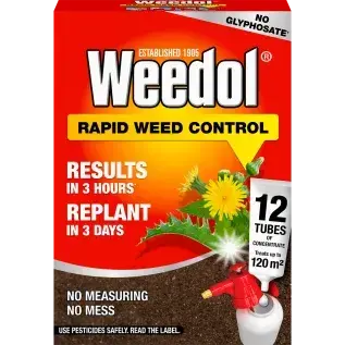 Weedol Rapid Weed Control 12 Tube Pack