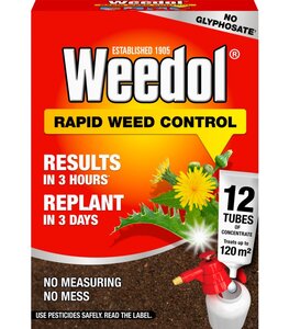 Weedol Rapid Weed Control 12 Tube Pack