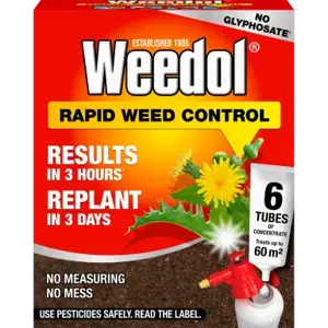 Weedol Rapid Weed Control 6 Tube Pack