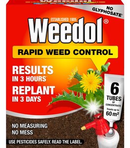 Weedol Rapid Weed Control 6 Tube Pack