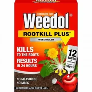 Weedol Rootkill Plus Concentrate Tubes 12 Pack