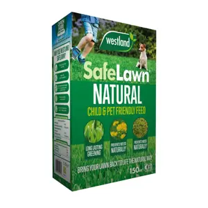 Westland SafeLawn Natural Lawn Feed 150sqm Box