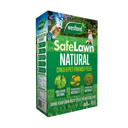 Westland SafeLawn Natural Lawn Feed 80sqm Box