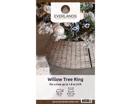 Willow Folding Tree Ring 57cm Dia - image 2