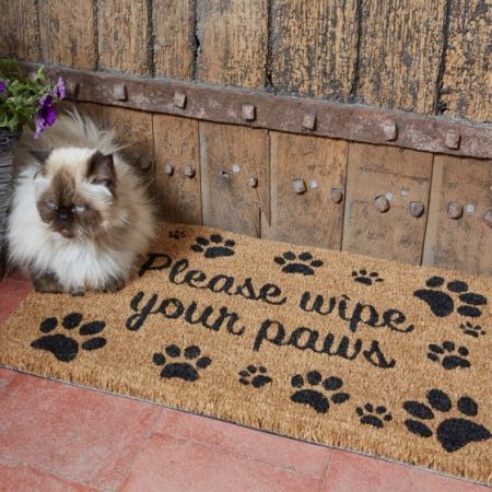 Wipe your Paws Decoir Doormat 75cmx45cm
