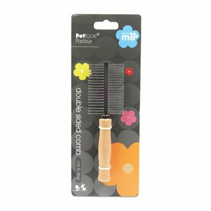 Wooden Double Sided Comb for Dogs/Cats